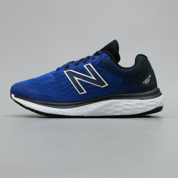 New Balance Mens 8 4E Extra Wide Fresh Foam 680 v7 Blue Running Sneakers M680LR7 - Picture 2 of 10
